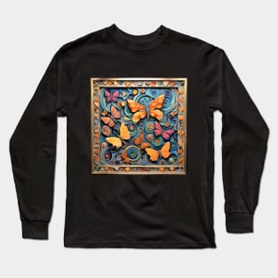 butterfly theme Long Sleeve T-Shirt